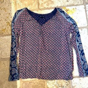Lucky brand blouse large